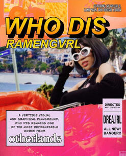 Promo Poster for Who Dis by Ramengvrl